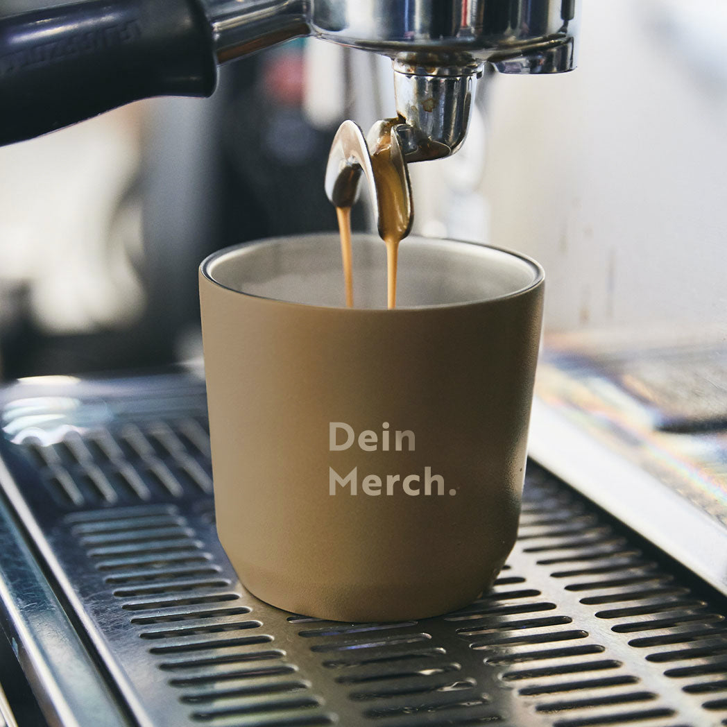 Moodbild unter der Kaffeemaschine
