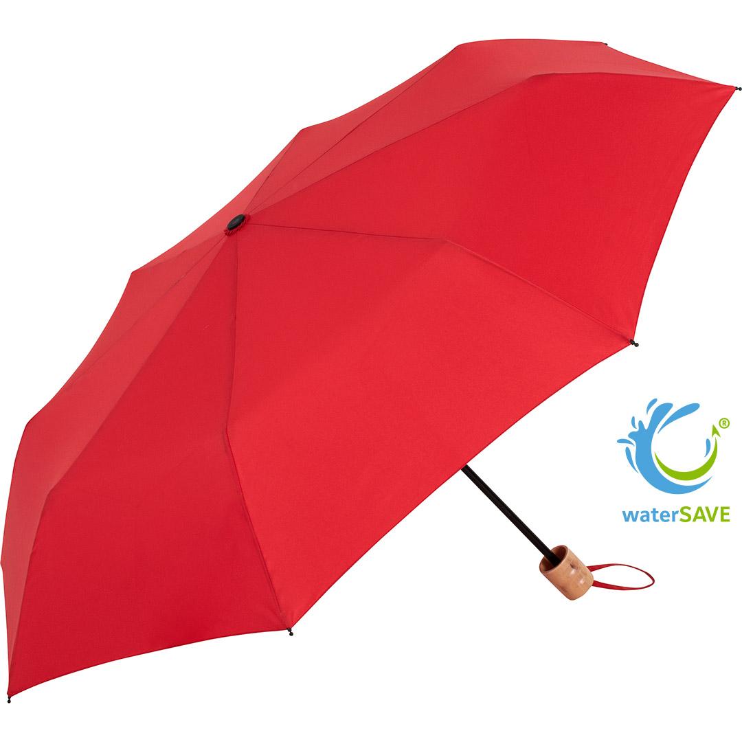 Taschenschirm Ökobrella in Rot.