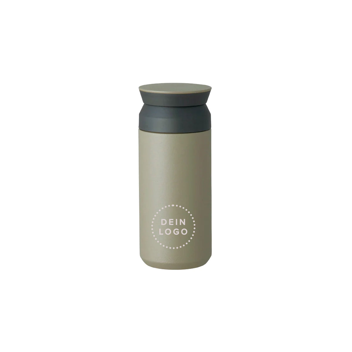 Thermosflasche in khaki