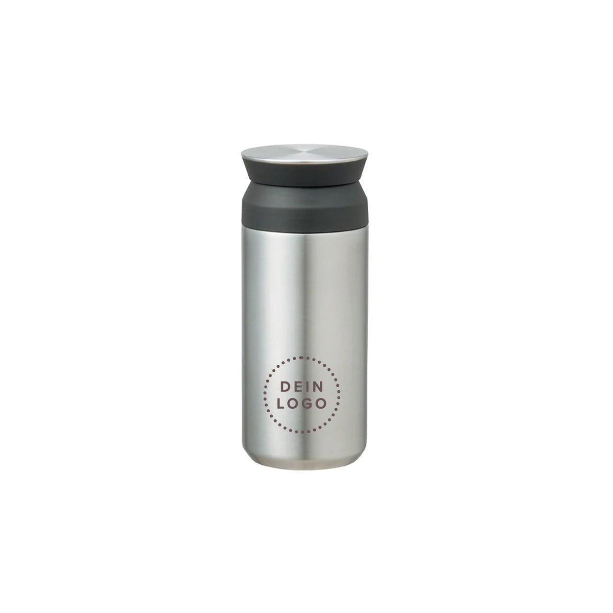 Thermosflasche in rostfreier Stahl