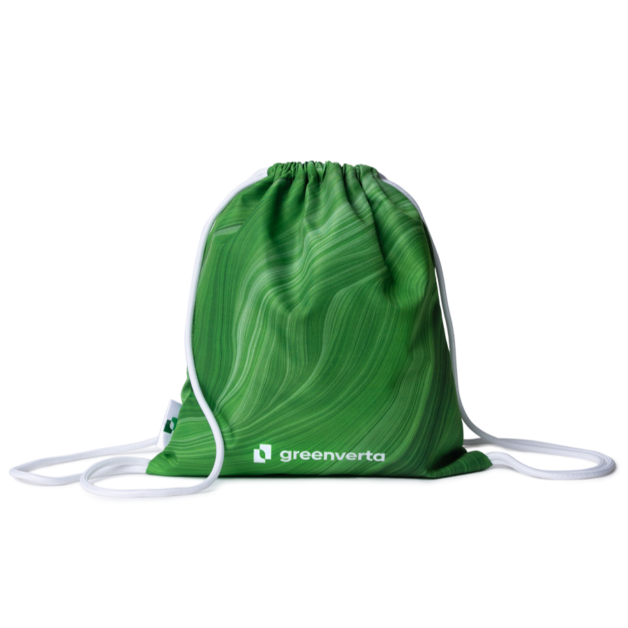 Turnbeutel mit Logo, vollflächiger Sublimationsdruck