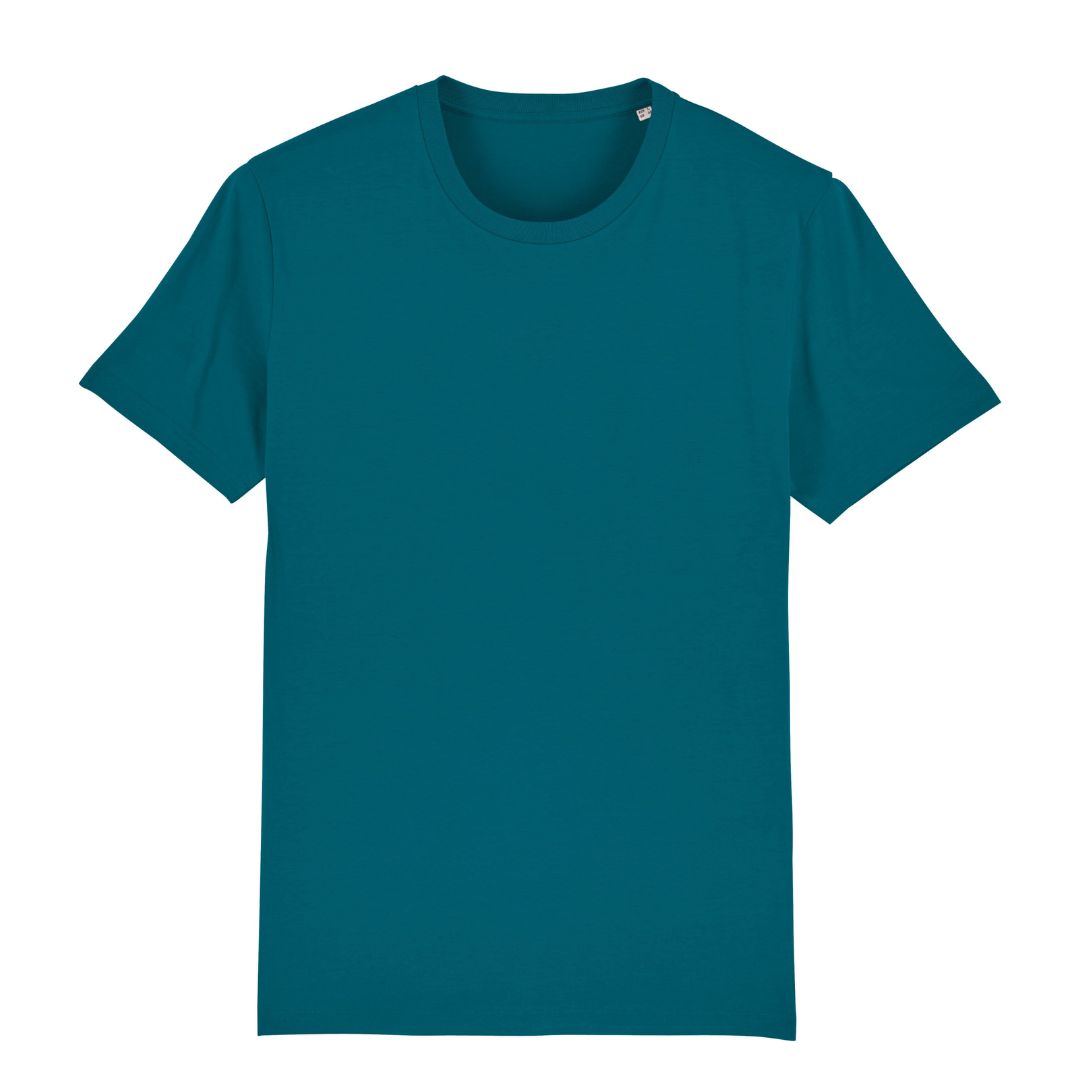 Unisex T-Shirt in Ozean Tiefe.