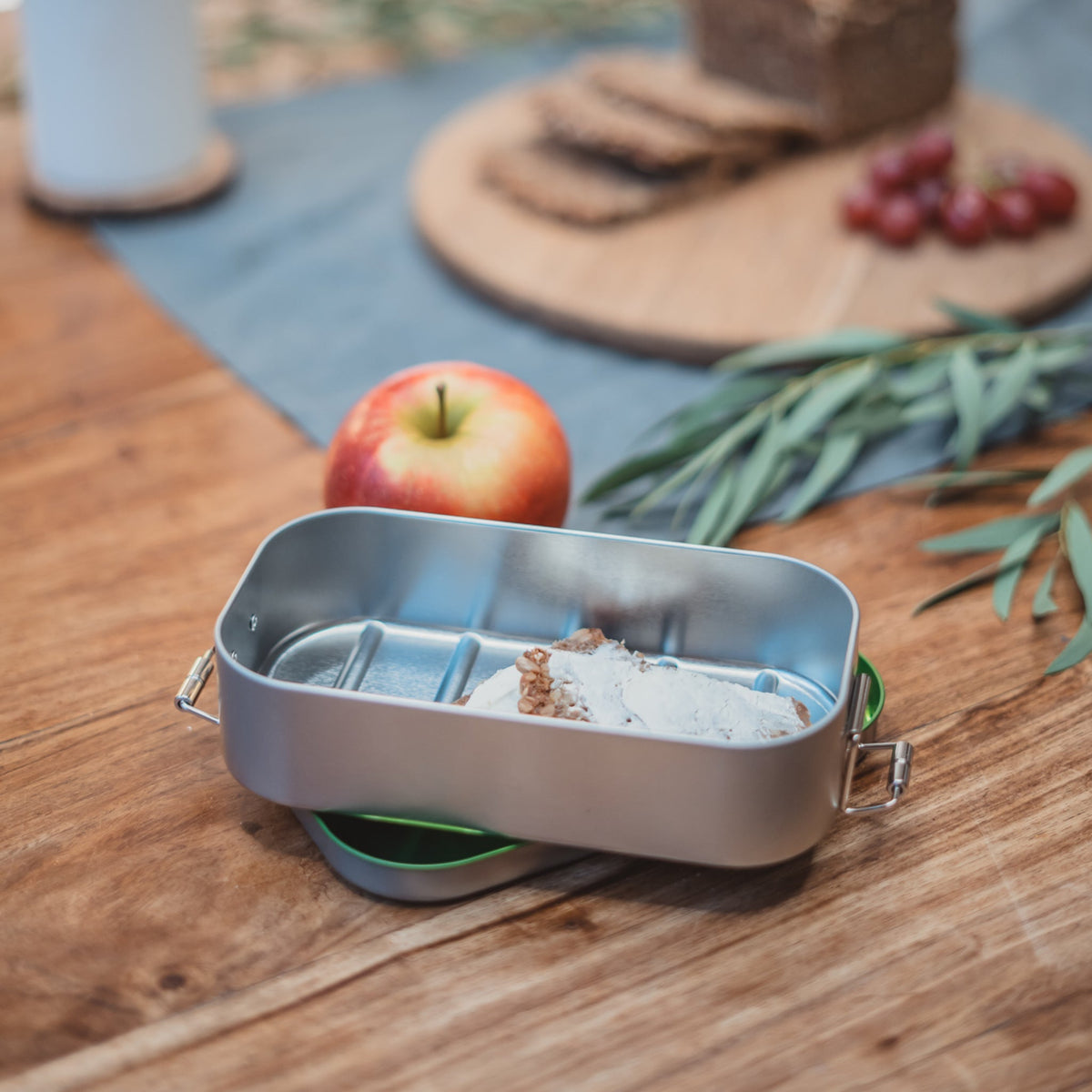 Weißblech Lunchbox als Moodbild