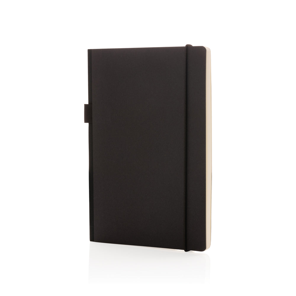 Notizbuch bedrucken: A5 Deluxe Hardcover Notizbuch mit Firmenlogo