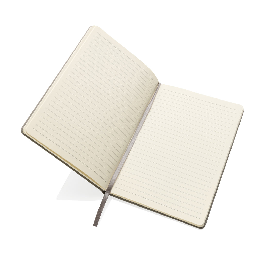A5 Hardcover Notizbuch – grau