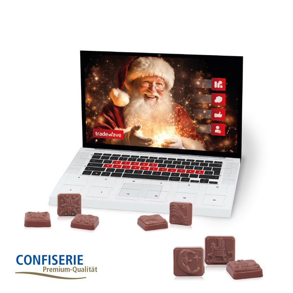Adventskalender Laptop Classic Exklusiv mit Logo bedrucken