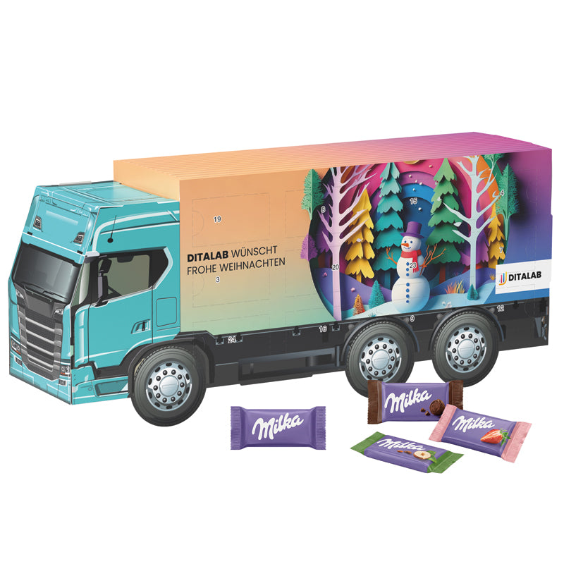 Adventskalender LKW long