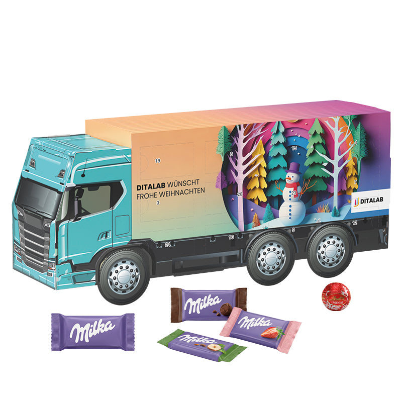 Adventskalender LKW long