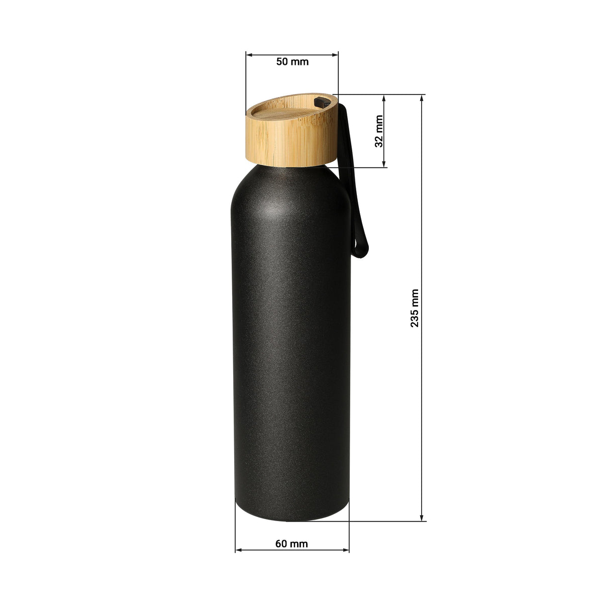 Aluminiumflasche „Bamboo“ 0,6 l