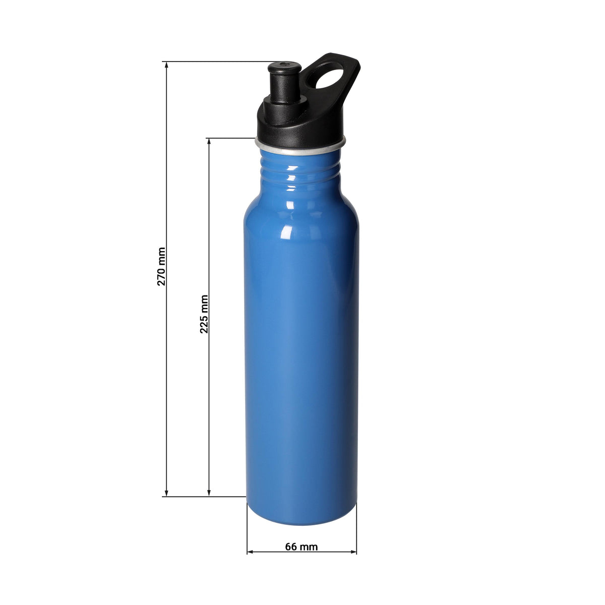Aluminiumflasche „Miami“, 0,6 l