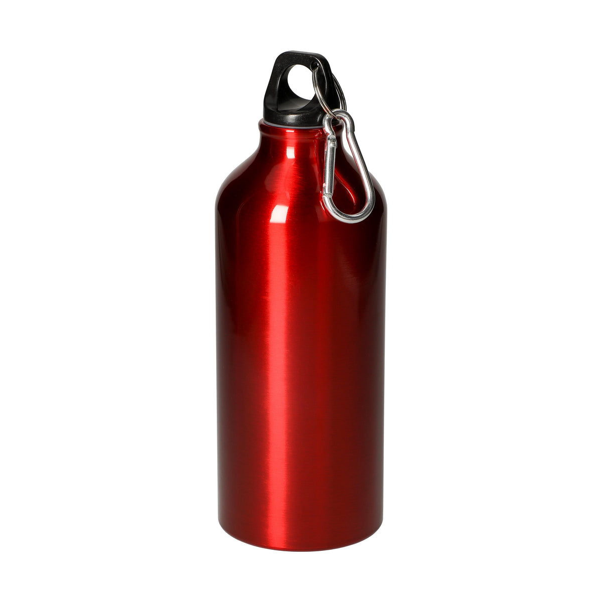 Aluminiumflasche „Sporty“ 0,6 l – Rot