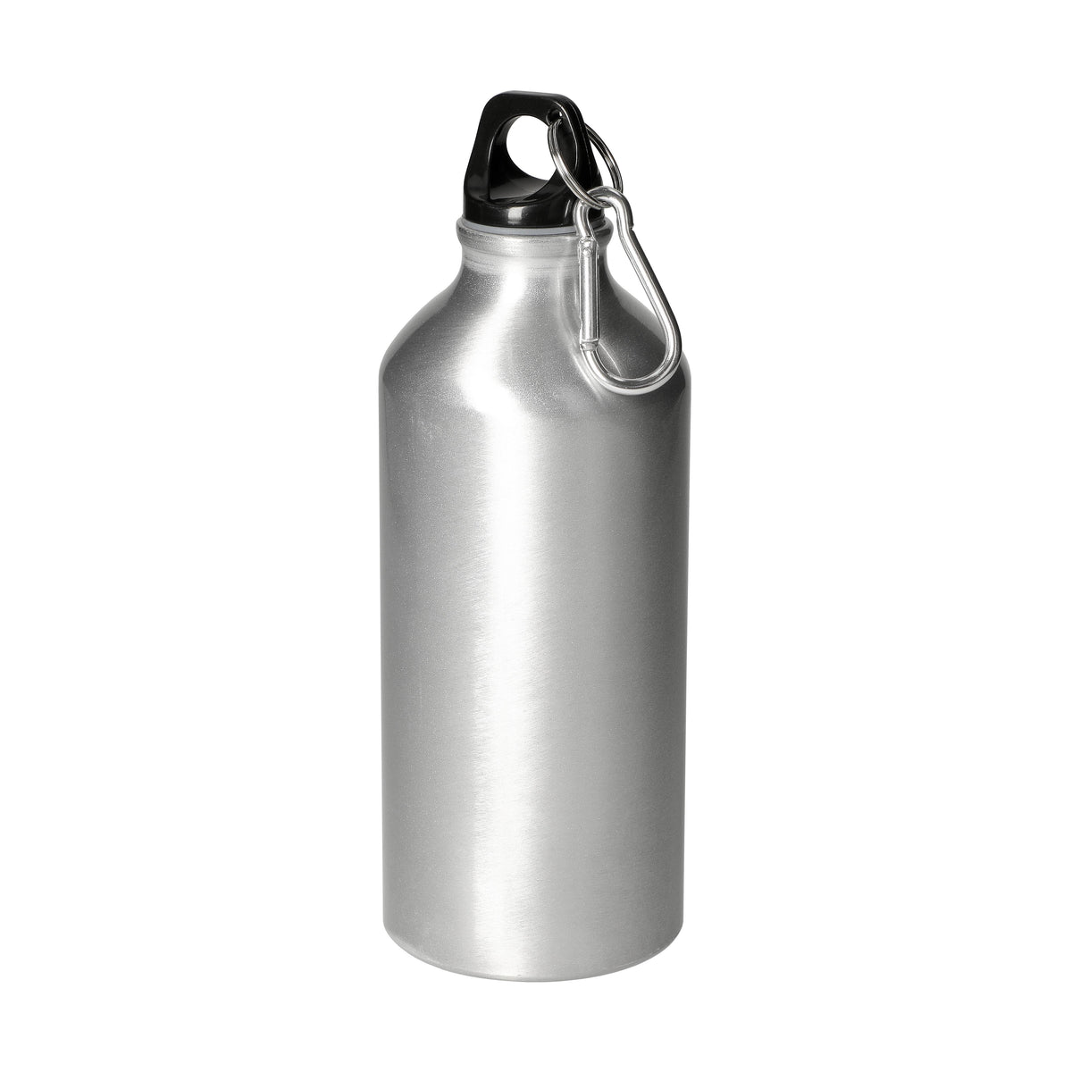 Aluminiumflasche „Sporty“ 0,6 l – Silber