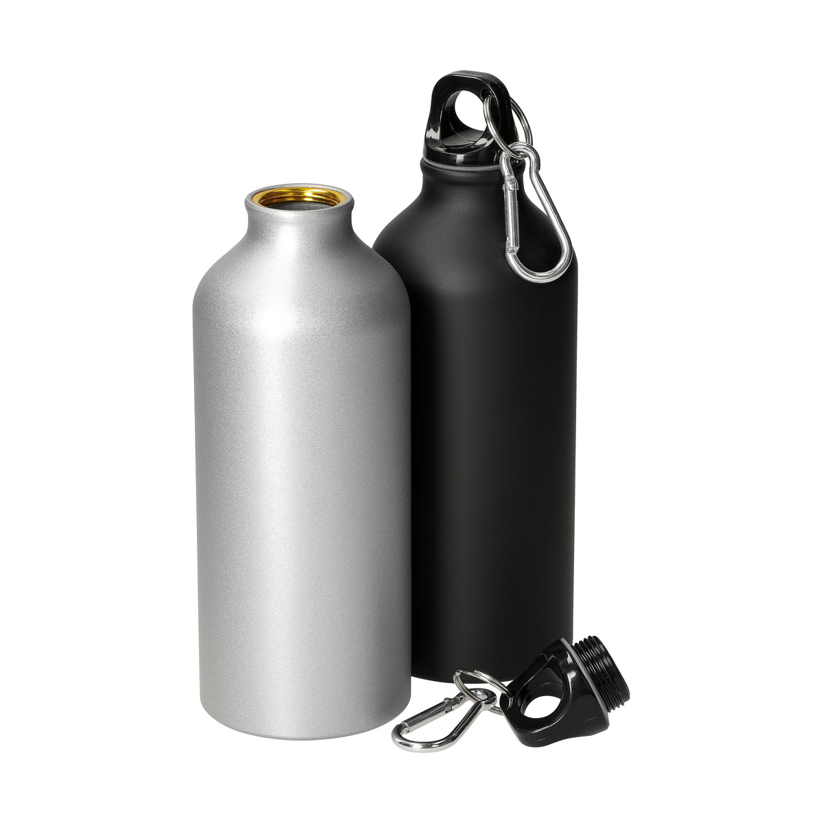 Aluminiumflasche „Sporty“ 0,6 l matt