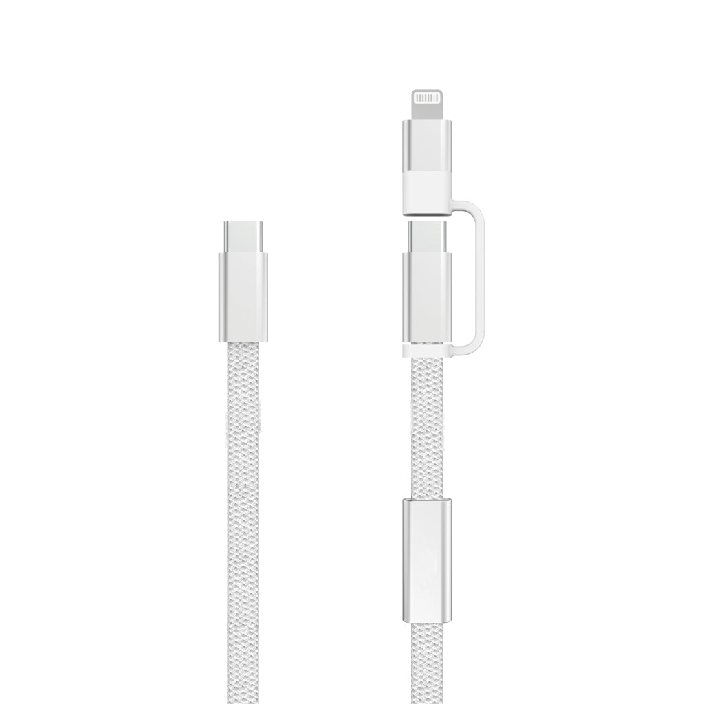 Arc RCS 60W 120cm 2-in-1 Schnellladekabel – grau