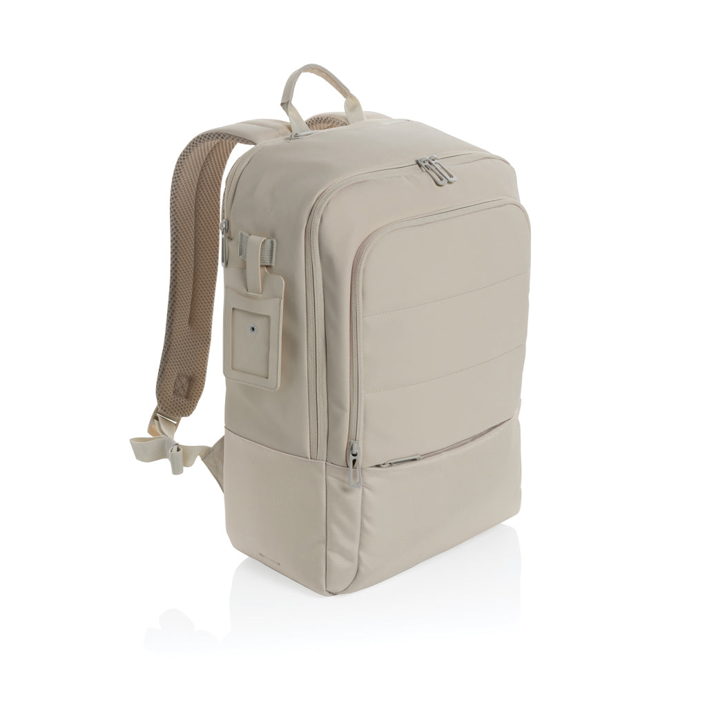 Armond AWARE™ RPET 15.6" Deluxe Laptop-Rucksack – beige
