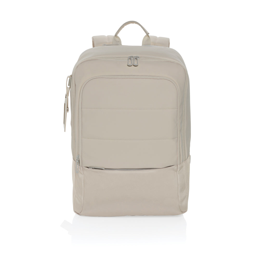 Armond AWARE™ RPET 15.6" Deluxe Laptop-Rucksack – beige