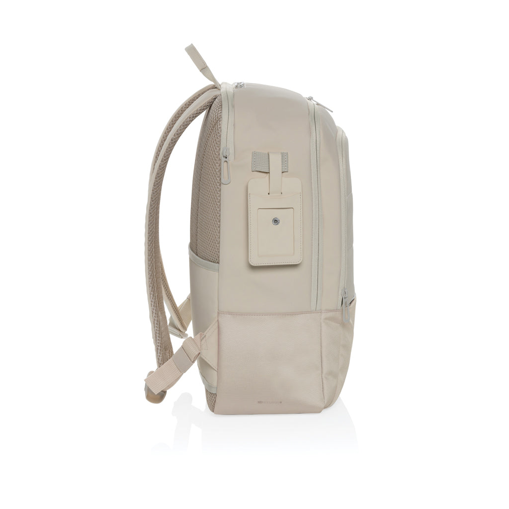 Armond AWARE™ RPET 15.6" Deluxe Laptop-Rucksack – beige