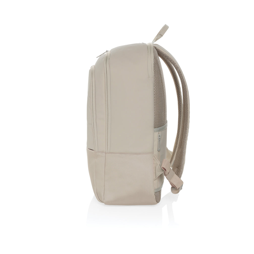 Armond AWARE™ RPET 15.6" Deluxe Laptop-Rucksack – beige