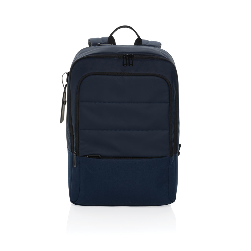 Armond AWARE™ RPET 15.6" Deluxe Laptop-Rucksack – navy blau