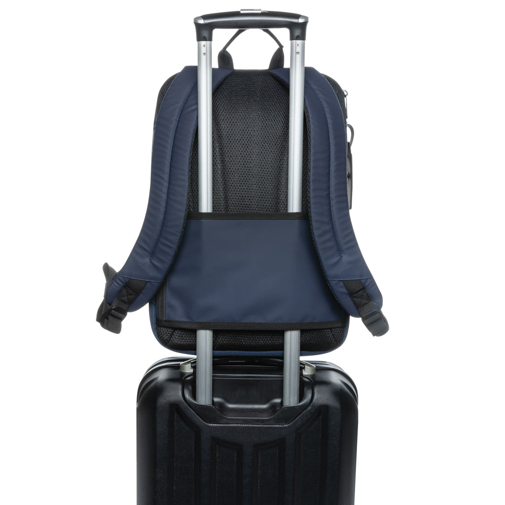 Armond AWARE™ RPET 15.6" Deluxe Laptop-Rucksack – navy blau