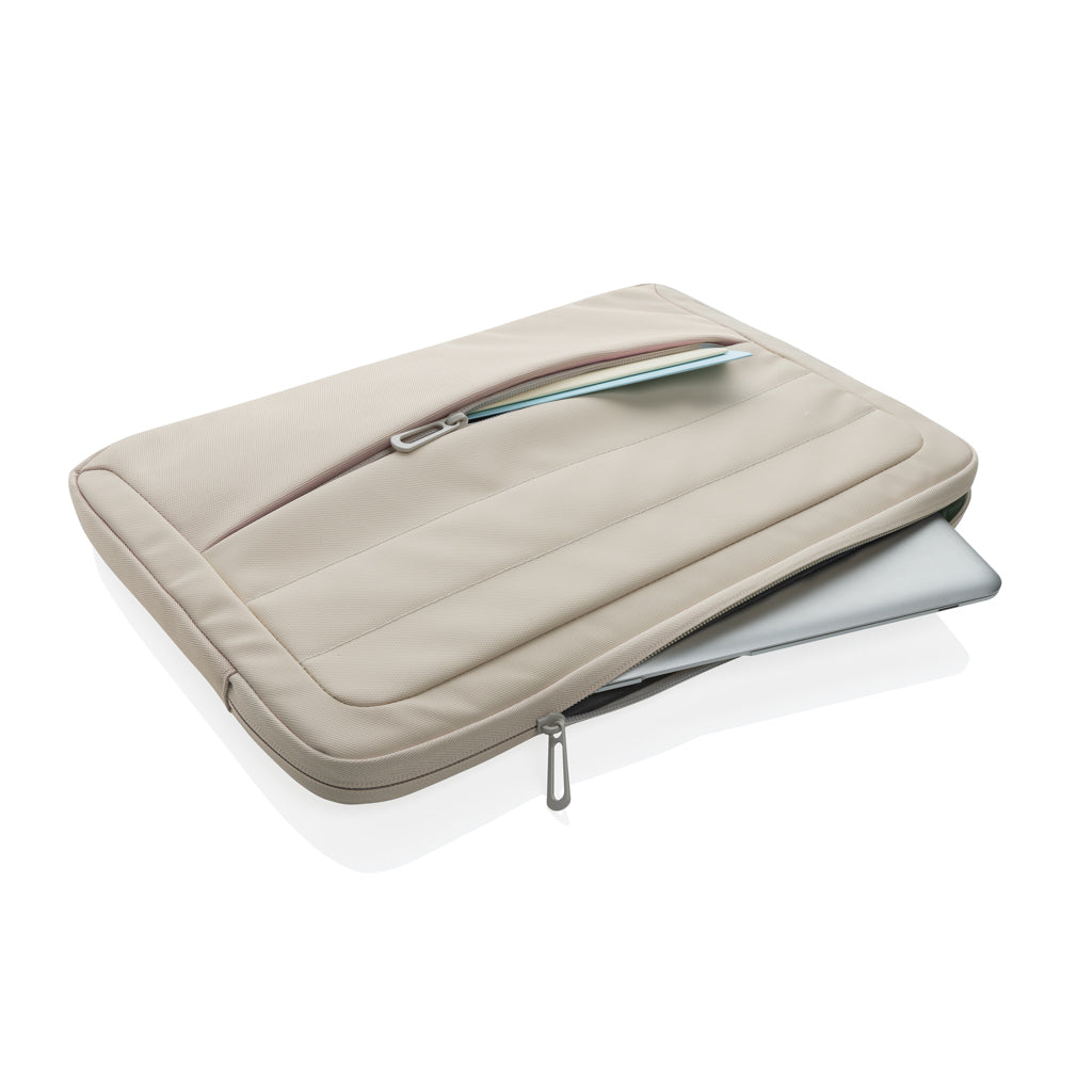 Armond AWARE™ RPET 15.6" Laptop-Sleeve – beige