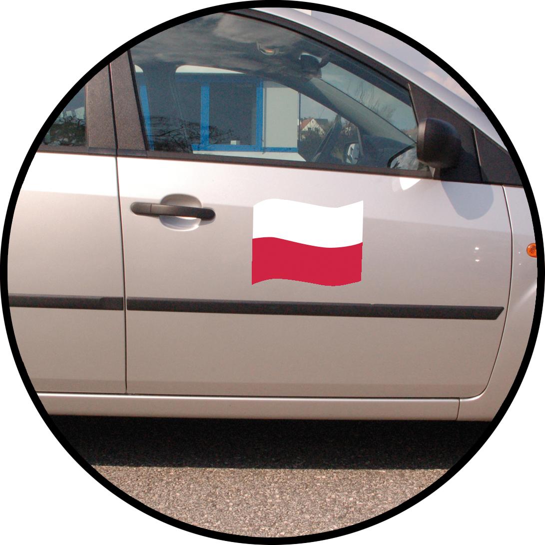 Automagnet „Flagge“, groß