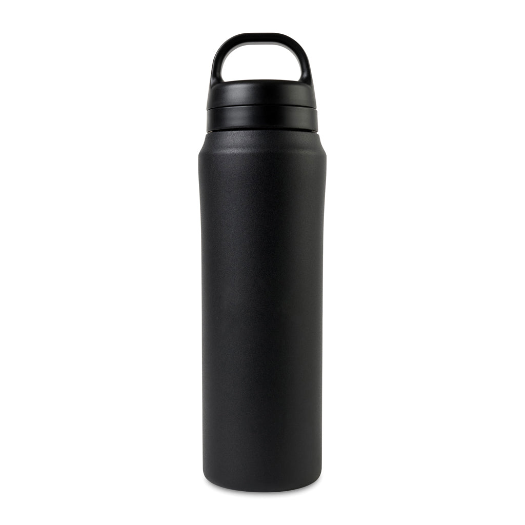 Aviana™ Rowan RCS recycelte Wasserflasche 470ml – schwarz