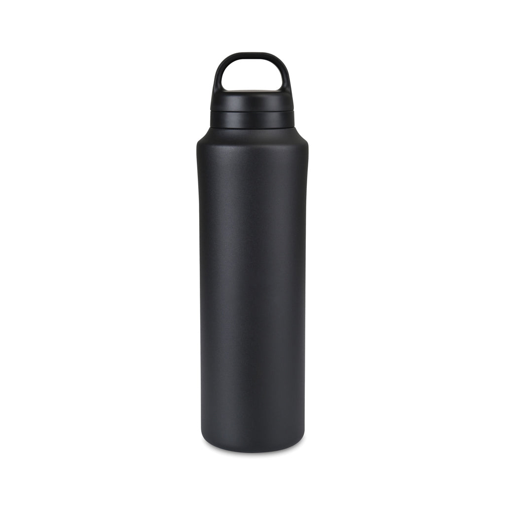 Aviana™ Rowan RCS recycelte Wasserflasche 740ml – schwarz
