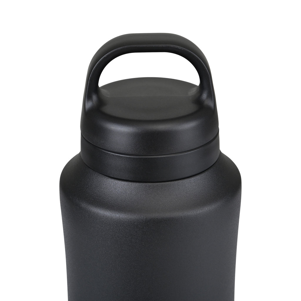 Aviana™ Rowan RCS recycelte Wasserflasche 740ml – schwarz