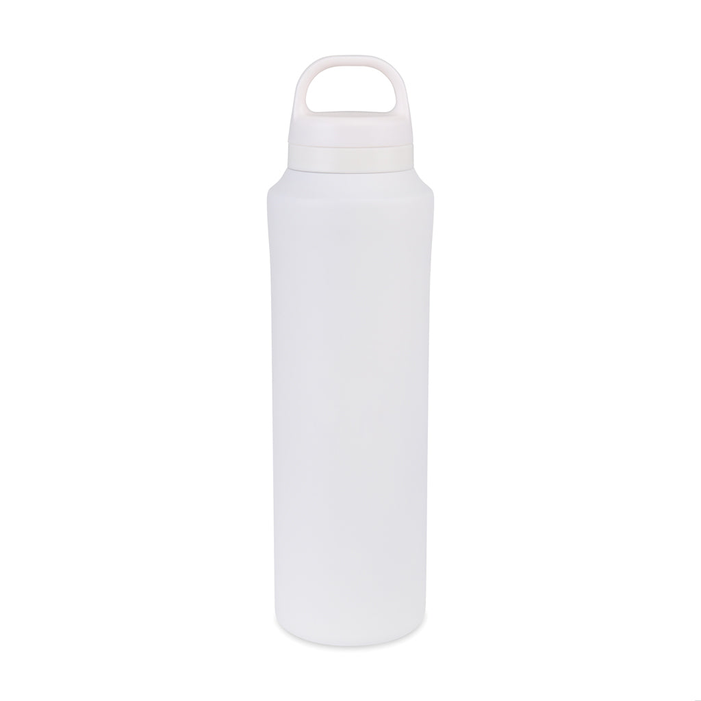 Aviana™ Rowan RCS recycelte Wasserflasche 740ml – weiß