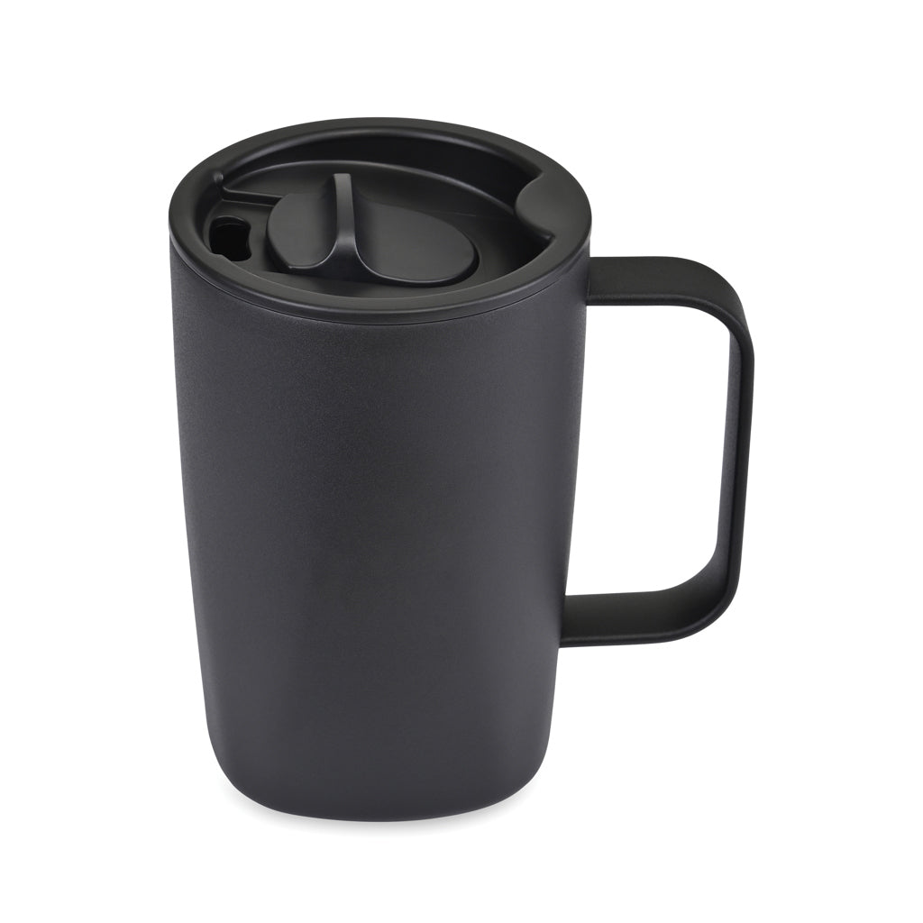 Aviana™ Rowan RCS recycelter Becher 450ml – schwarz