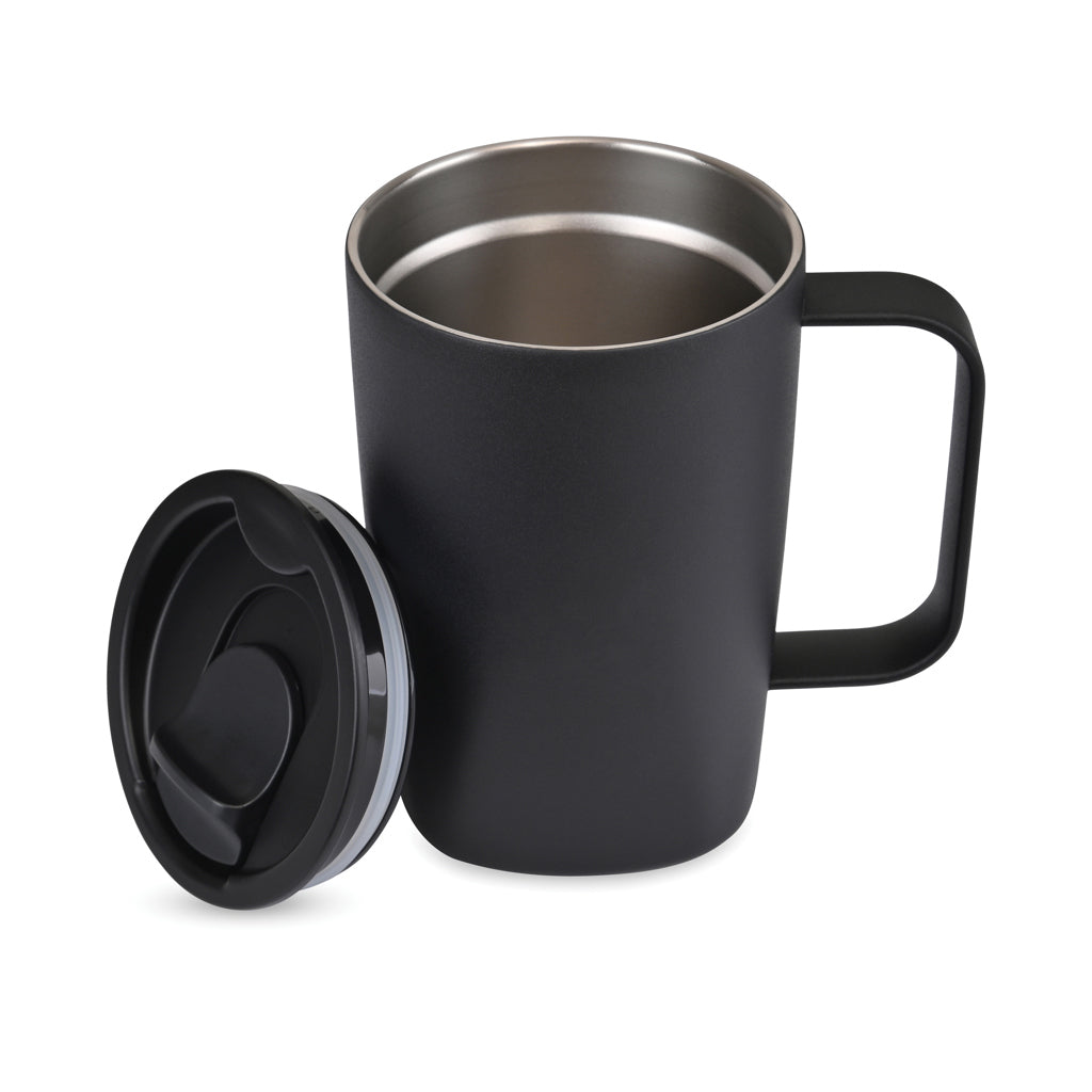 Aviana™ Rowan RCS recycelter Becher 450ml – schwarz