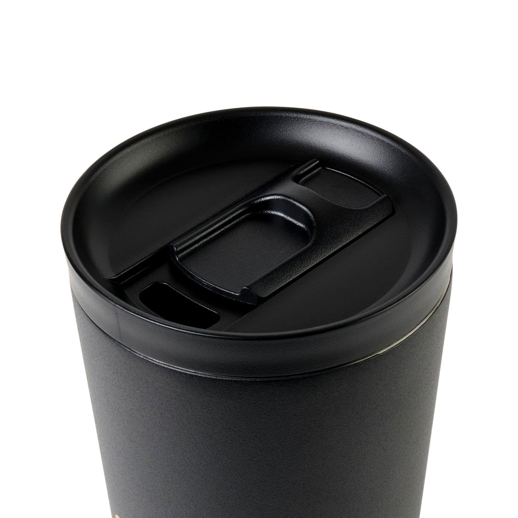 Aviana™ Rowan RCS recycelter Thermobecher 500ml – schwarz