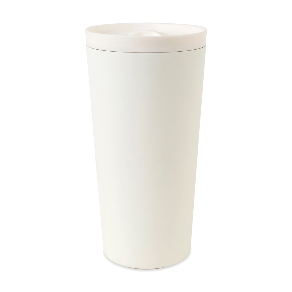 Aviana™ Rowan RCS recycelter Thermobecher 500ml – weiß