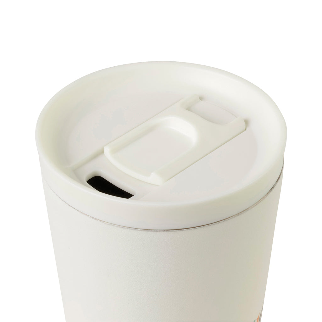 Aviana™ Rowan RCS recycelter Thermobecher 500ml – weiß