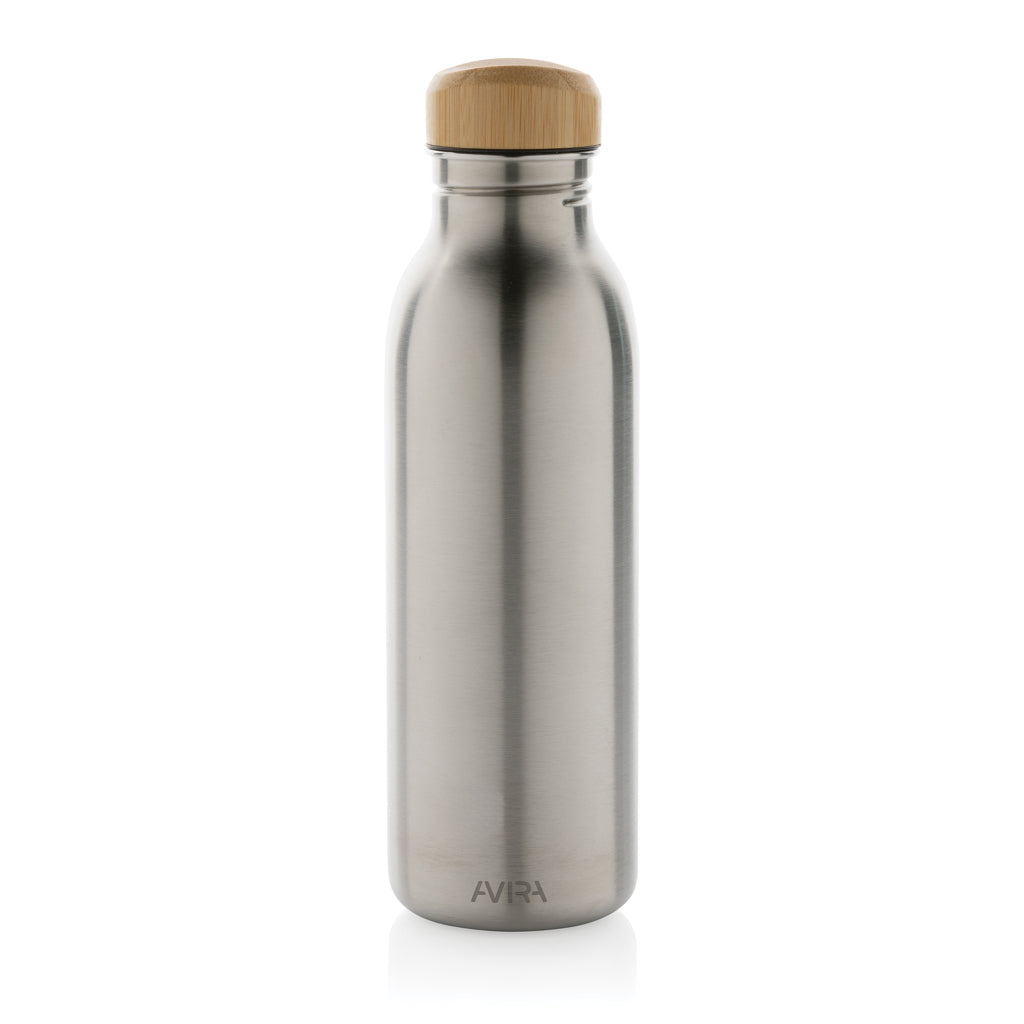 Avira Alcor 600ml Wasserflasche aus RCS rec. Stainless-Steel – silber