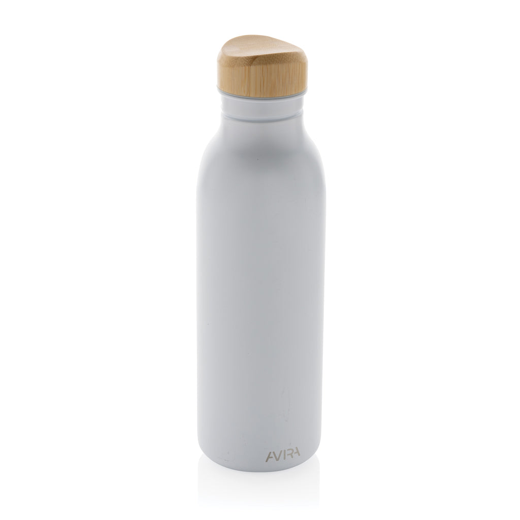 Avira Alcor 600ml Wasserflasche aus RCS rec. Stainless-Steel – weiß