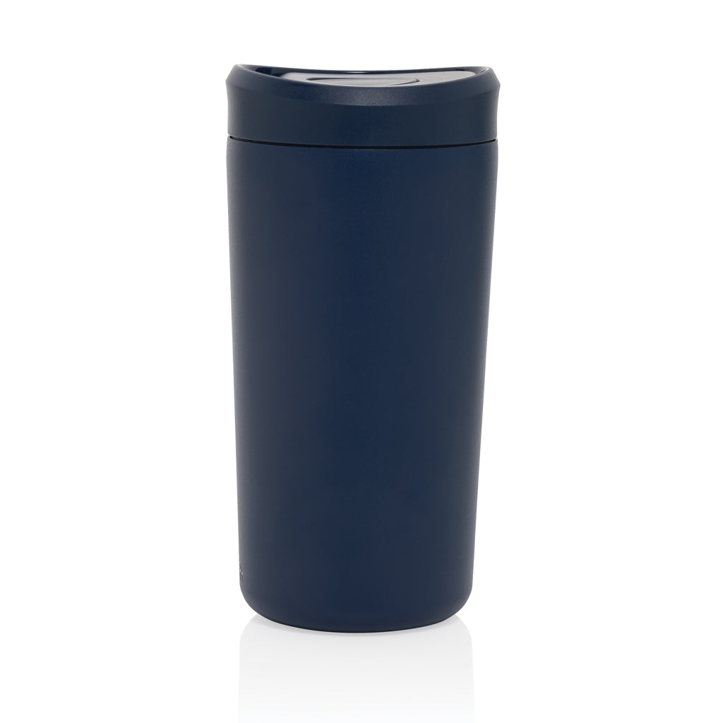 Avira Alix Klickbecher aus RCS rec. Stahl 400ml – navy blau