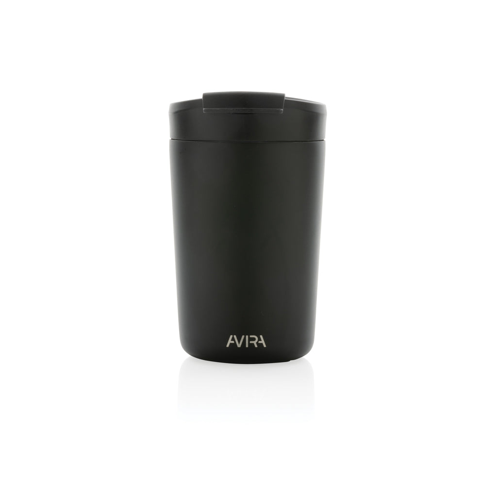 Avira Alya RCS recycelter Stainless-Steel Becher 300ml – schwarz