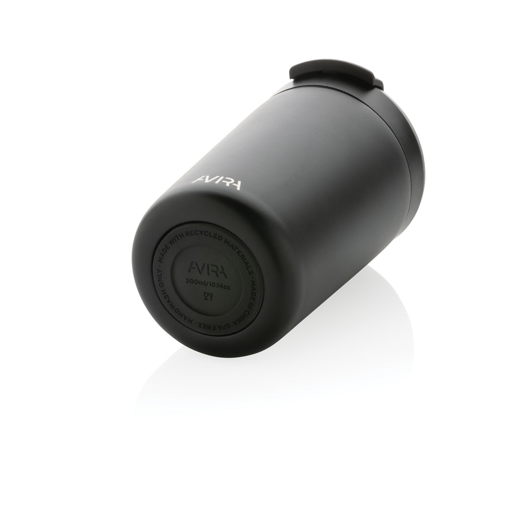 Avira Alya RCS recycelter Stainless-Steel Becher 300ml – schwarz