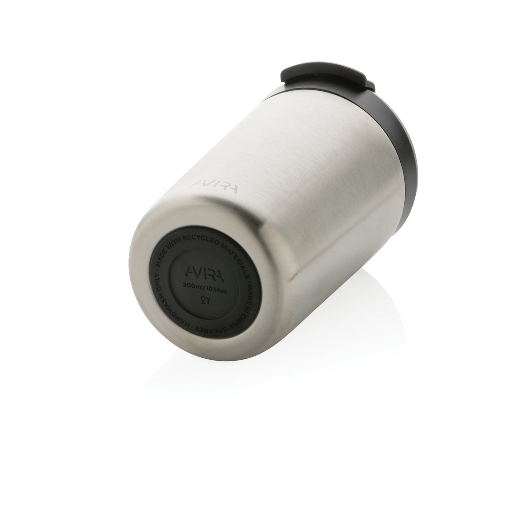 Avira Alya RCS recycelter Stainless-Steel Becher 300ml – silber