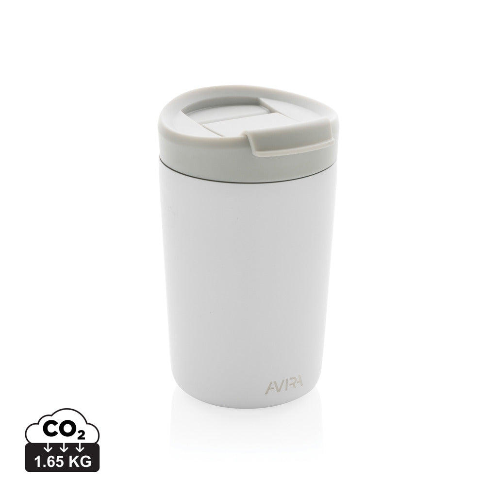 Avira Alya RCS recycelter Stainless-Steel Becher 300ml – weiß