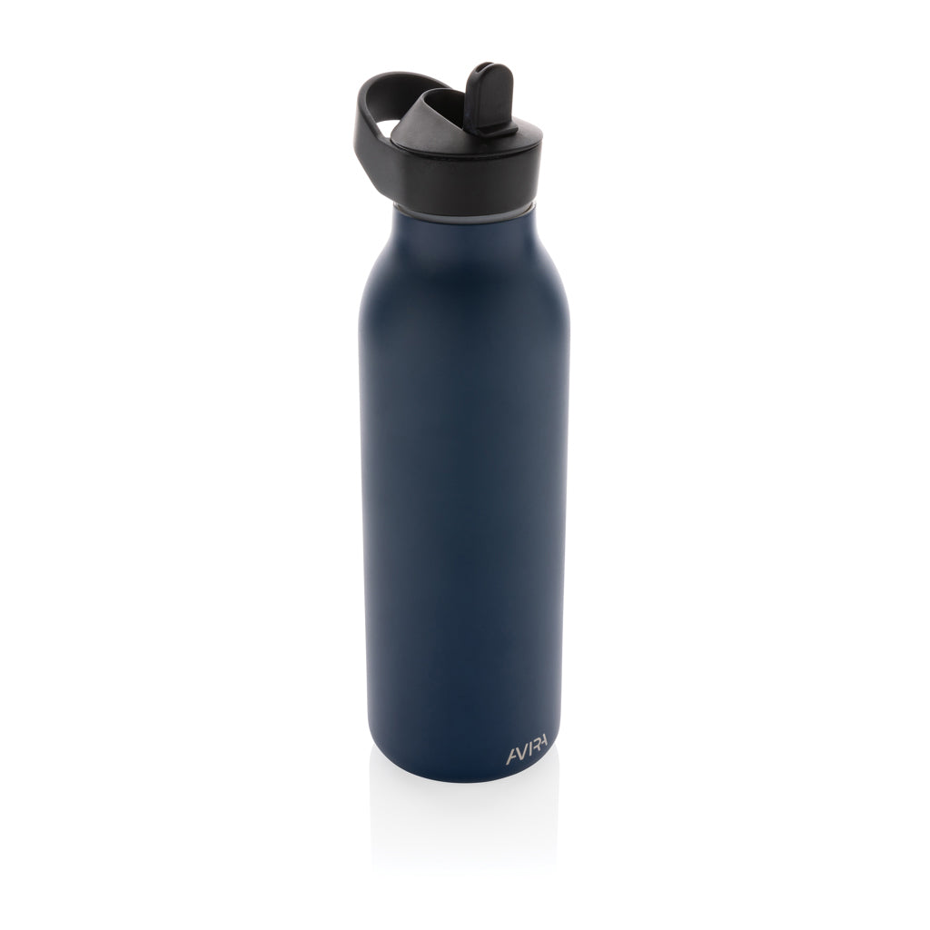 Avira Ara RCS Re-Steel Fliptop Wasserflasche 500ml – navy blau