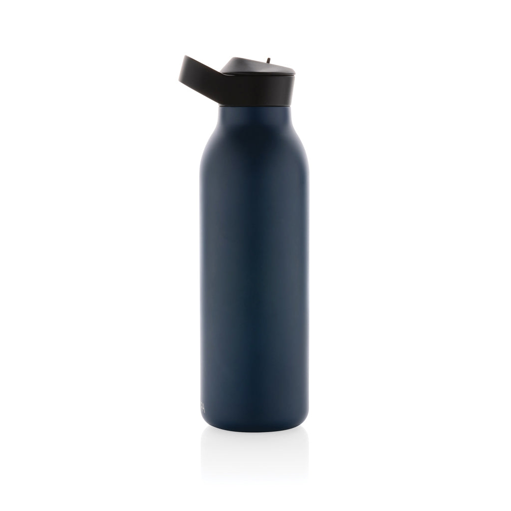 Avira Ara RCS Re-Steel Fliptop Wasserflasche 500ml – navy blau