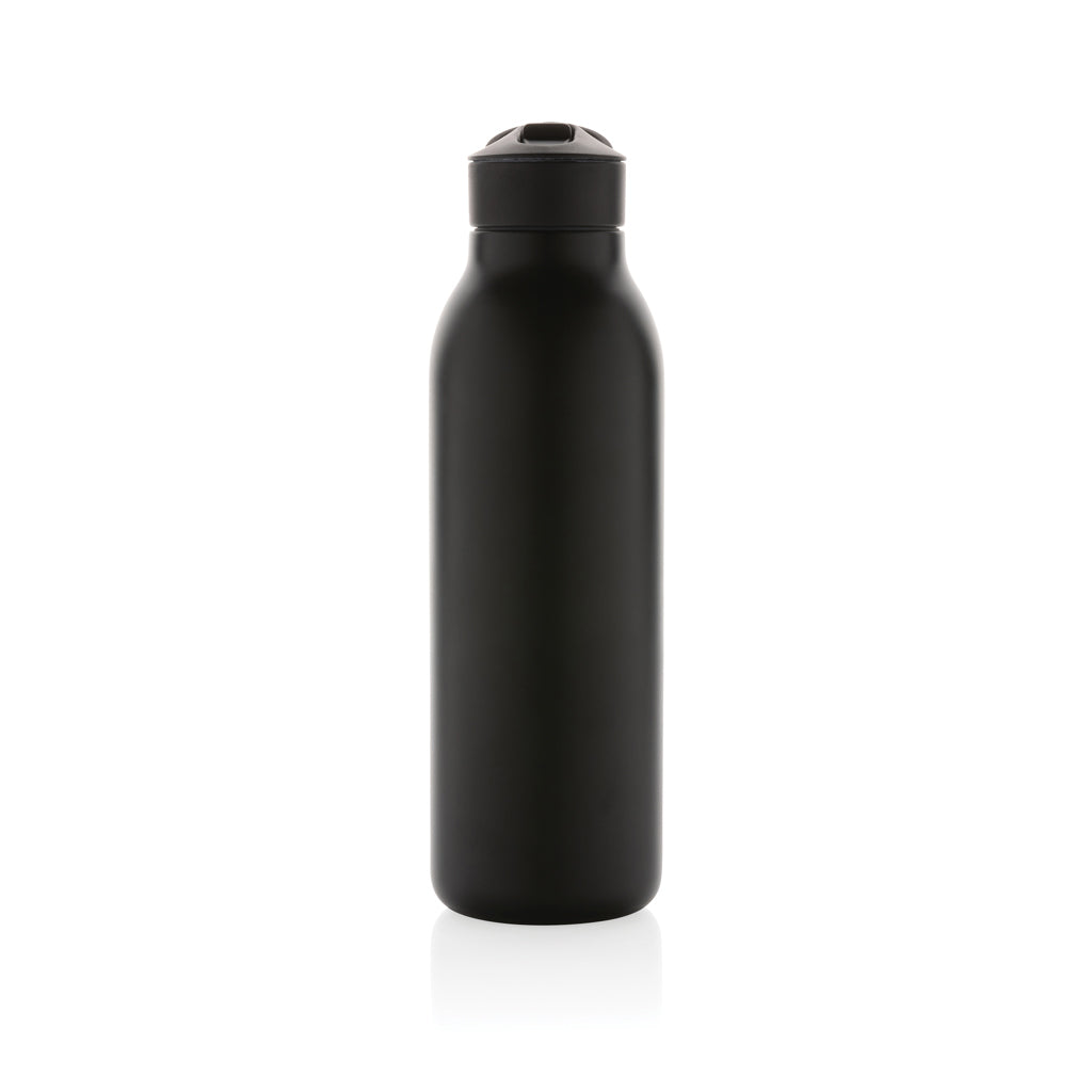 Avira Ara RCS Re-Steel Fliptop Wasserflasche 500ml – schwarz