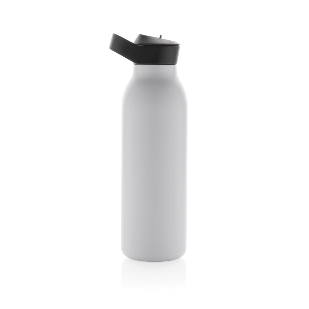 Avira Ara RCS Re-Steel Fliptop Wasserflasche 500ml – weiß
