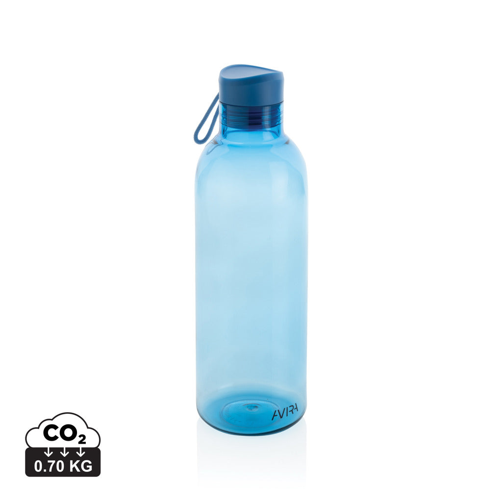 Avira Atik RCS recycelte PET-Flasche 1L – blau