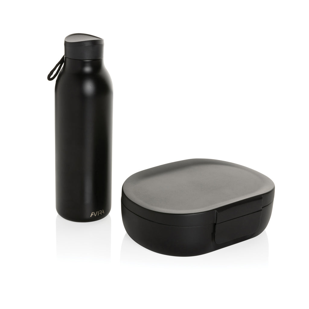Avira Atlas Lunchbox aus RCS recyceltem PP 700ml – schwarz