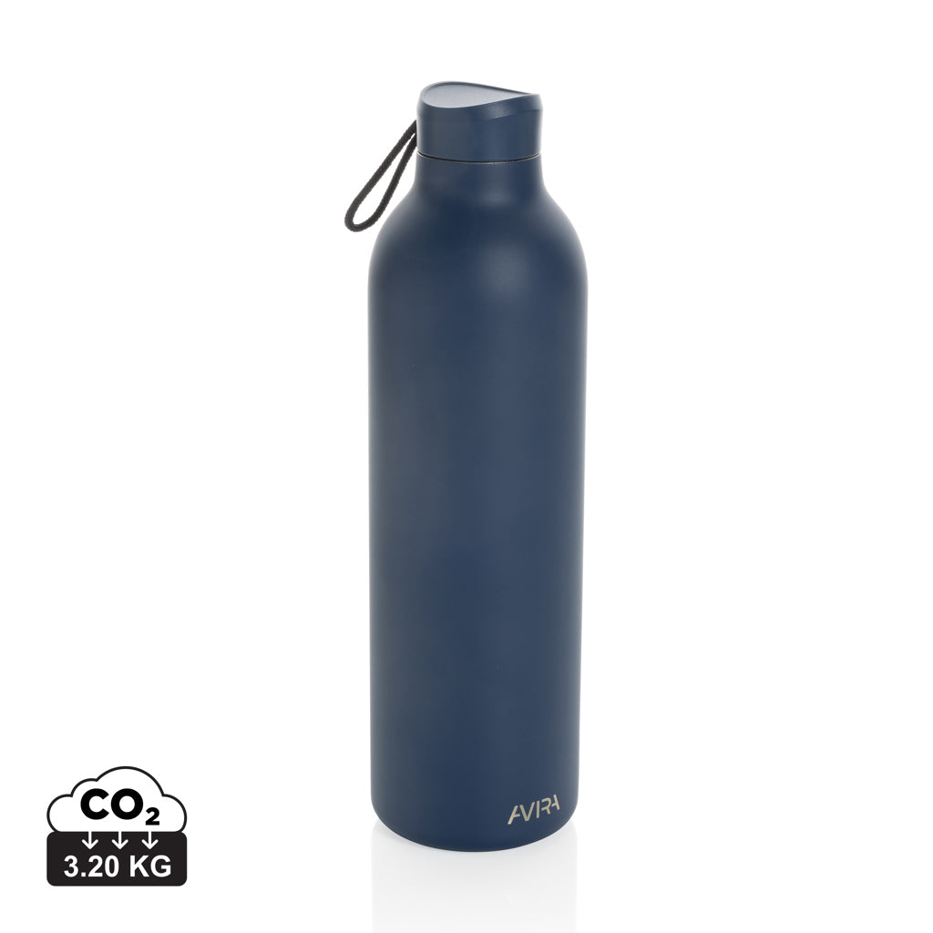 Avira Avior RCS recycelte Stainless-Steel Flasche 1L – navy blau