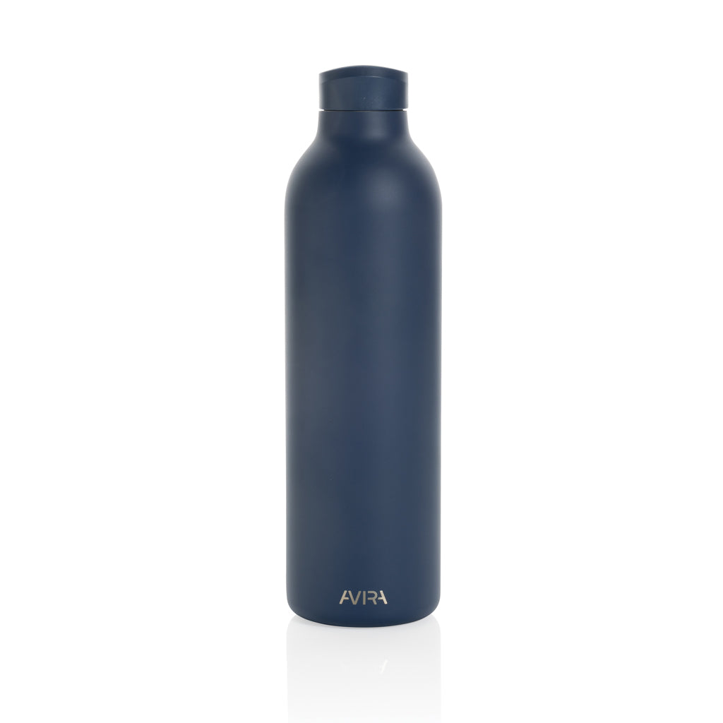 Avira Avior RCS recycelte Stainless-Steel Flasche 1L – navy blau